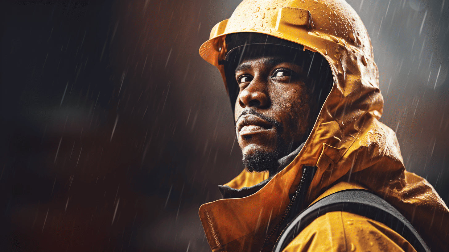 Construction Worker Rain Gear